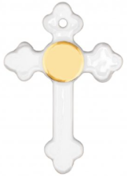 Porcelain Cross of St. Michael